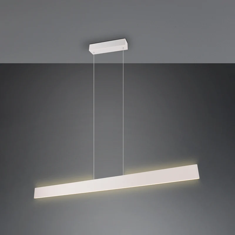 B-Ware Trio Lighting Hängeleuchte Pendelleuchte LED Galway hellgrau dimmbar Touch CCT