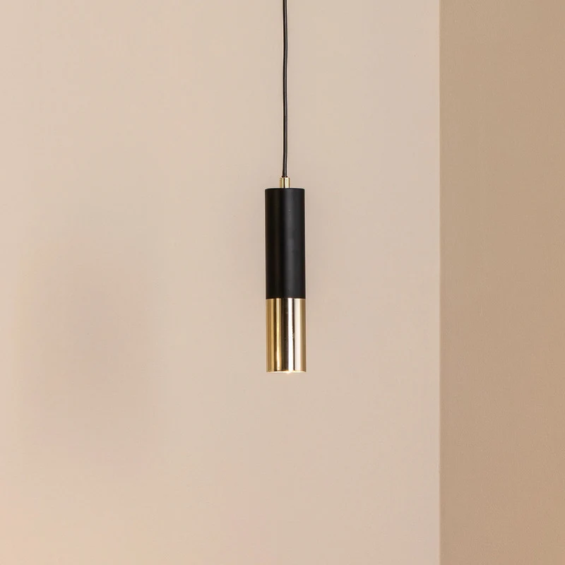 B-Ware Hängeleuchte Orino Pendelleuchte Metall schwarz gold LED Lampe SIEHE TEXT/FOTO