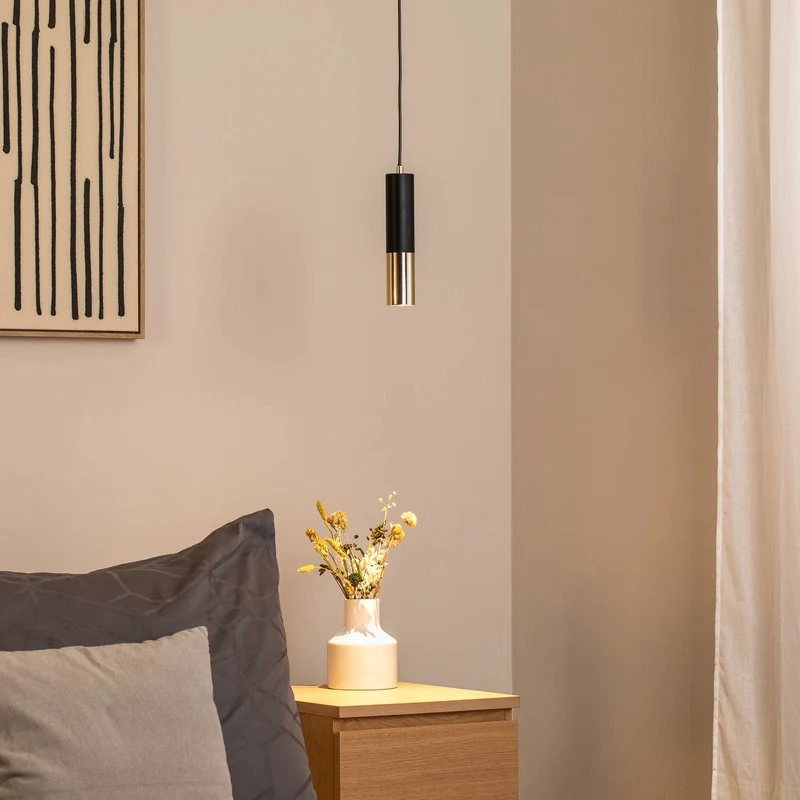 B-Ware Hängeleuchte Orino Pendelleuchte Metall schwarz gold LED Lampe SIEHE TEXT/FOTO