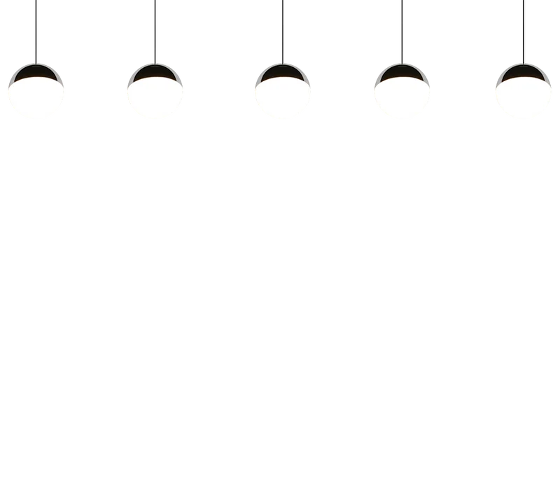 B-Ware Trio Pendelleuchte Hängelampe SENTA LED Leuchte schwarz Essbereich Küche 4000 K