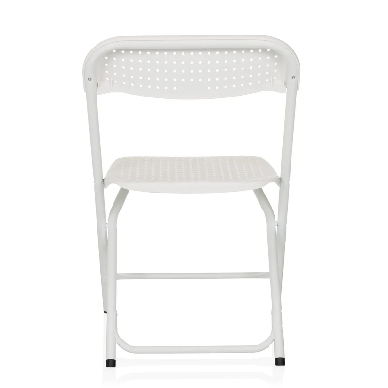 B-Ware hjh OFFICE Besucherstuhl Klappstuhl Stuhl Kunststoff weiß Outdoor stapelbar7