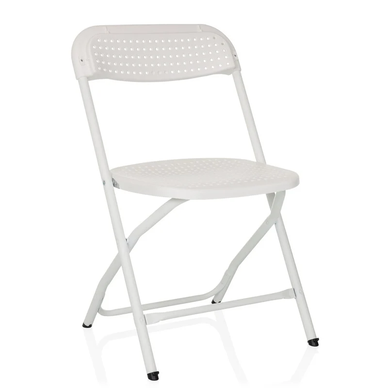 B-Ware hjh OFFICE Besucherstuhl Klappstuhl Stuhl Kunststoff weiß Outdoor stapelbar7