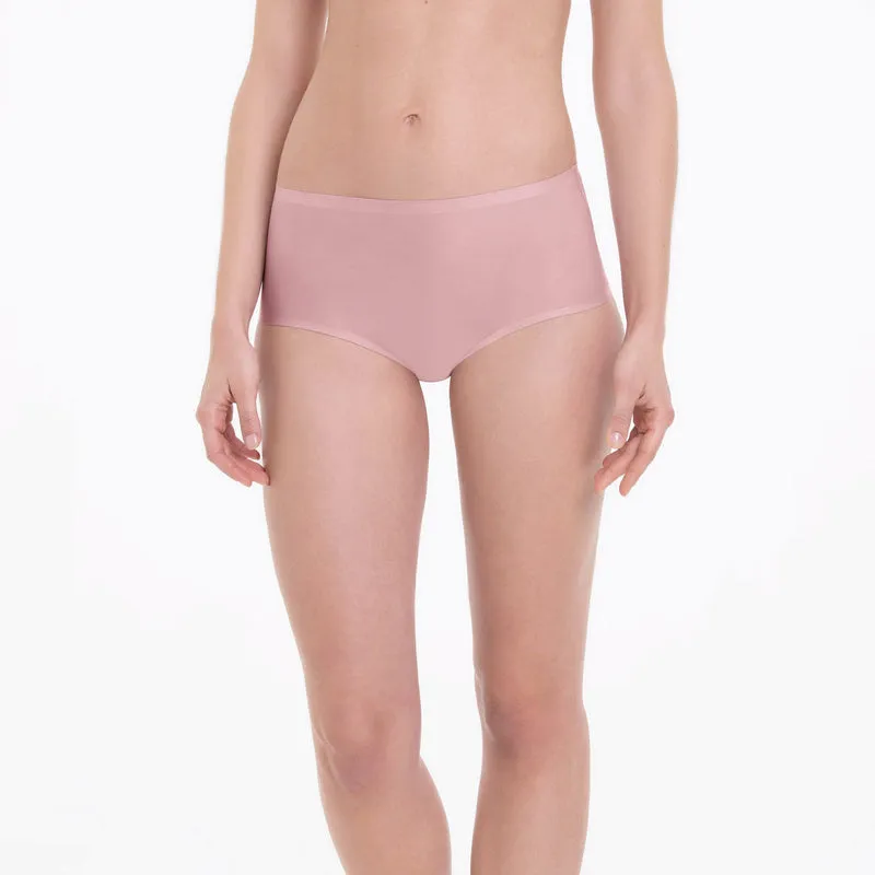 High Waist+, smart rose