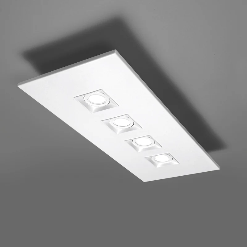 B-Ware Milan Polifemo Deckenlampe Deckenlampe Deko-Deckenlicht GU10 vierflammig weiß