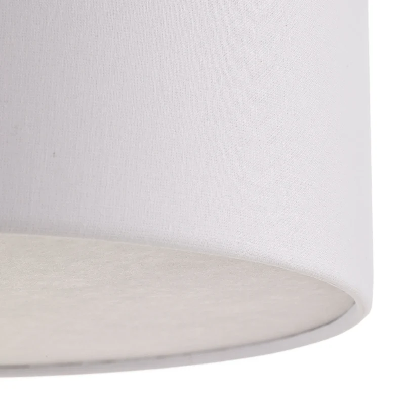B-Ware TK Lighting Deckenleuchte Lampe Rondo Weiß Metall Textil Wohnzimmer Esszimmer
