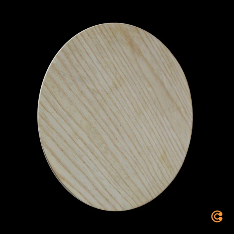 B-Ware Paul Neuhaus Wandleuchte Lampe LED Akku Holz Fernbedienung Puntua Holz Ø 25 cm