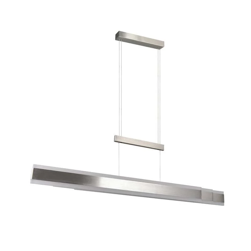 B-Ware Trio Lighting Hängelampe Pendelleuchte LED Arcola Nickel Touchdimmer