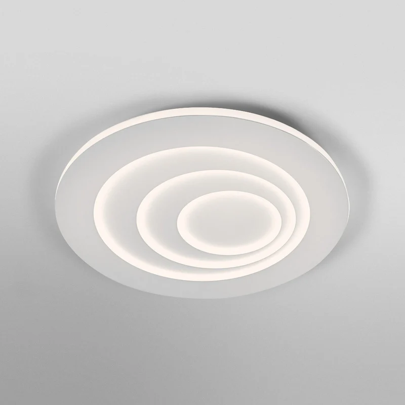 B-Ware OSRAM LED-Deckenleuchte Lampe ORBIS SPIRAL ROUND weiß Stahl Leuchte Ø69cm