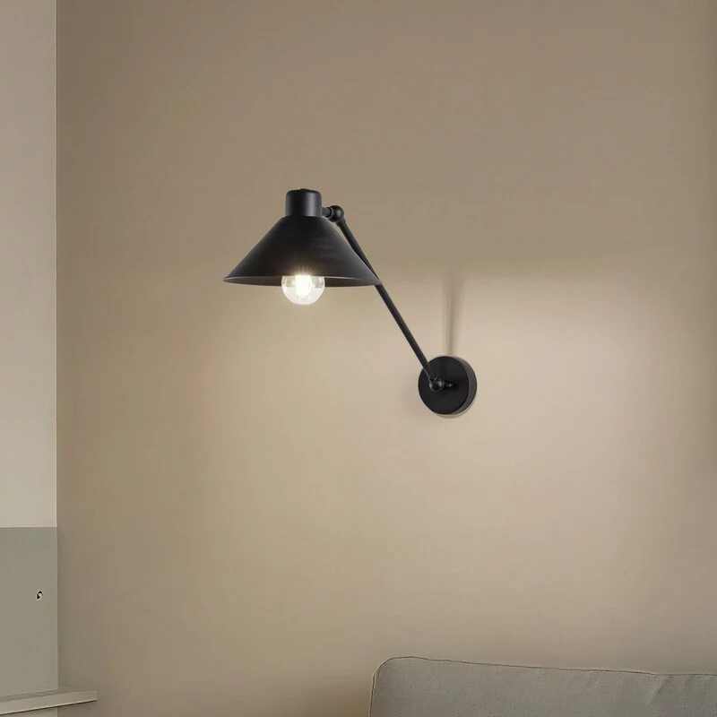 B-Ware Euluna Wandleuchte Alan beweglich Wandlampe Leuchte Lampe Leselampe Leseleuchte