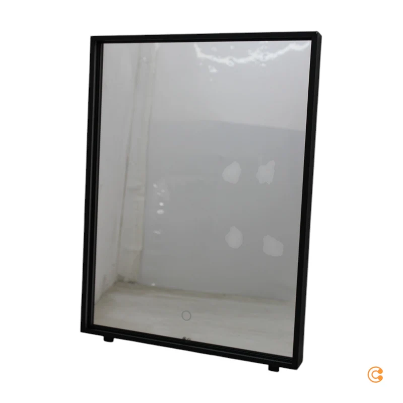 B-Ware Paulmann Miro LED Wandspiegel Spiegel CCT 62x45 Backlight Schwarz Metall