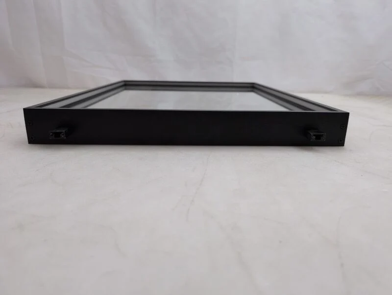 B-Ware Paulmann Miro LED Wandspiegel Spiegel CCT 62x45 Backlight Schwarz Metall