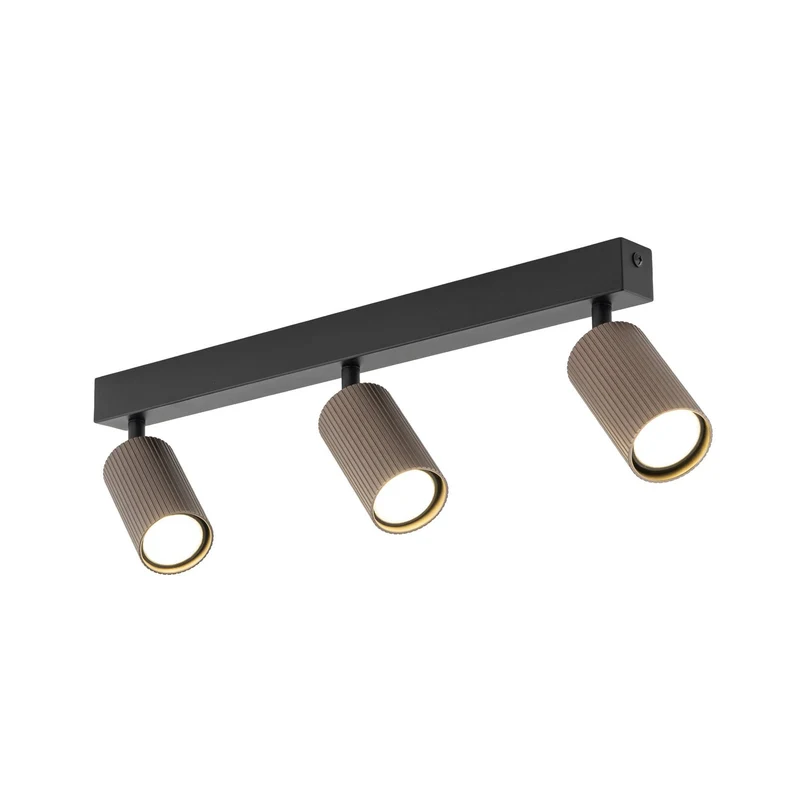 B-Ware Tune Deckenstrahler Deckenleuchte Strahler braun Metall LED Lampe Leuchte