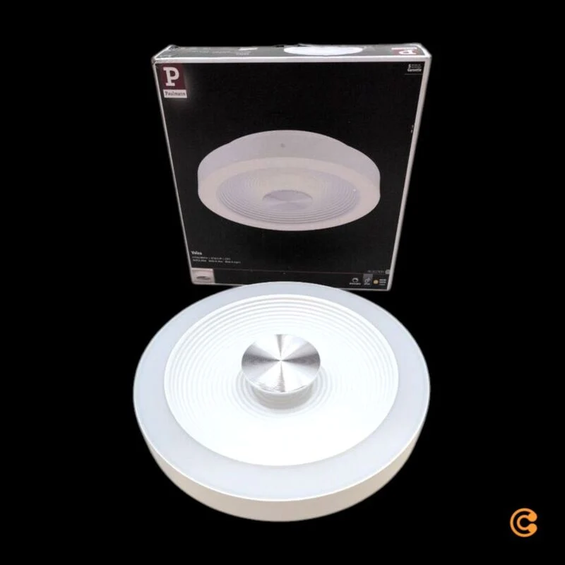 B-Ware Paulmann LED Ceiling Lamp Volea, White/silver Ø 32 Cm IP44 Dimmable