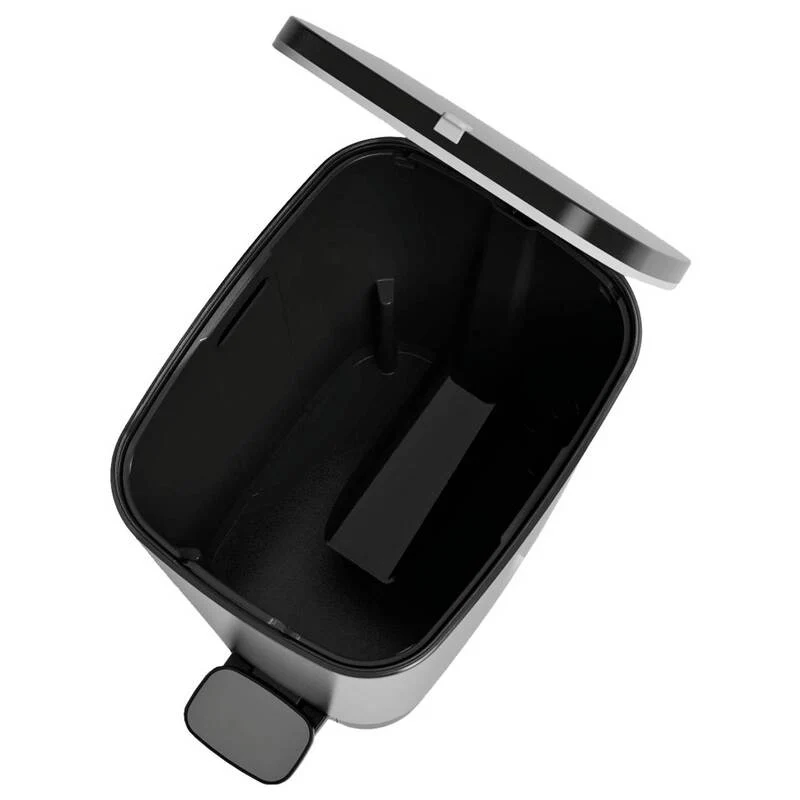 B-Ware CHIC BIN STYLE Mülleimer 25L Silber Kunststoff Curver