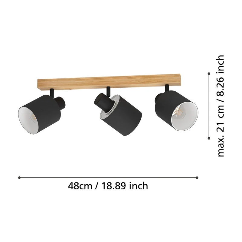 B-Ware EGLO Batallas Deckenstrahler Deckenlampe Deckenleuchte Lampe Leuchte Deckenlicht