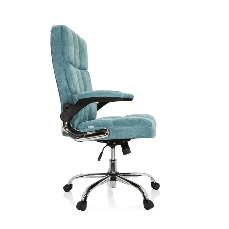 B-Ware Schreibtisch Bürostuhl Chefsessel RELAX WD 100 Drehstuhl blau/mint SIEHE TEXT