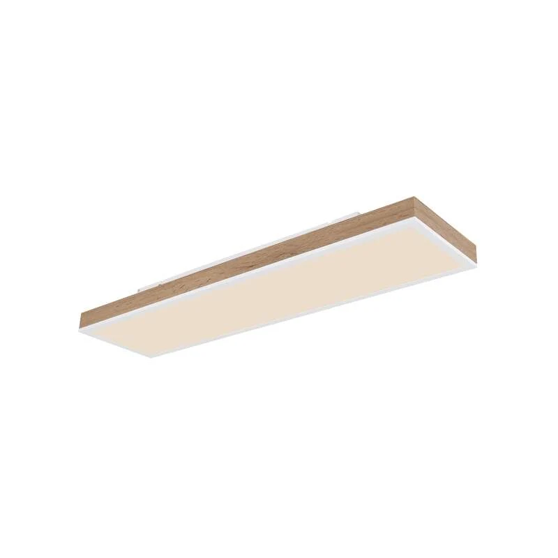 B-Ware Globo Deckenleuchte Deckenlampe LED Holz dunkel CCT Leuchtmittel inklusive Dimme