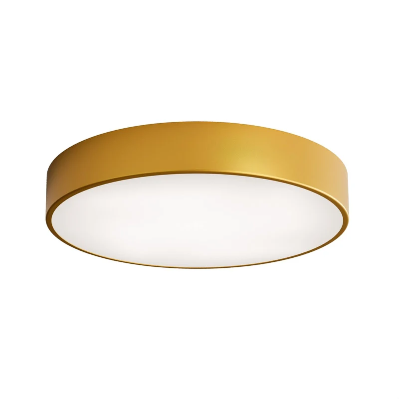 B-Ware Deckenleuchte Cleo Ø 50 cm IP54 goldfarben Metall E27 Deckenlampe Lampe Leuchte