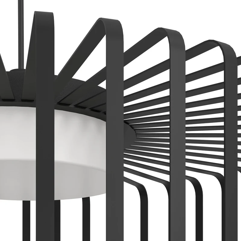B-Ware EGLO Connect Pendelleuchte Hängeleuchte LED Smart Home Ginestrone Z Schwarz RGB