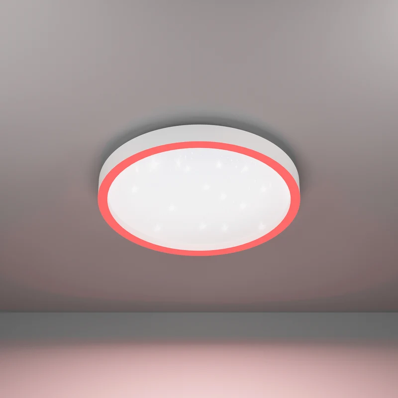 B-Ware Deckenleuchte Lampe EGLO Connect Montemorelos Z LED RGBW Weiß App Steuerung