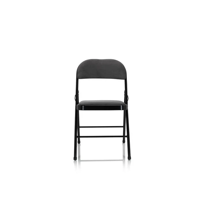 B-Ware hjh OFFICE TUDELA I Klappstuhl Faltstuhl Konferenzstuhl Stuhl Bürostuhl Grau