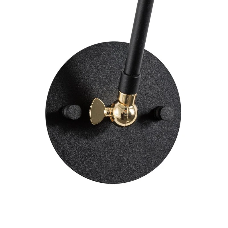 B-Ware Opviq Wandleuchte Wandlampe Berceste Metall schwarz Lampe Leuchte Beleuchtung341