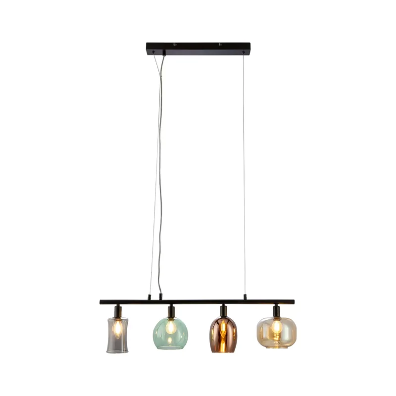 B-Ware NOWA GmbH Pendellampe Telesto mit Glasschirmen Pendelleuchte Leuchte Lampe E14