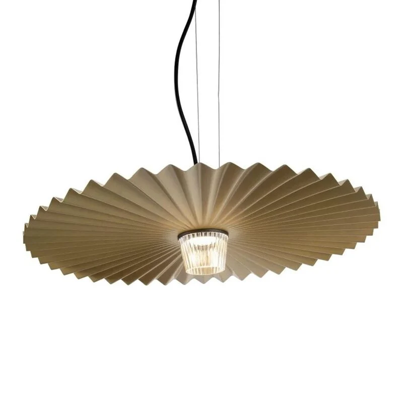 B-Ware Karman Pendelleuchte Hängeleuchte LED Gonzaga Messing Aluminium Rund