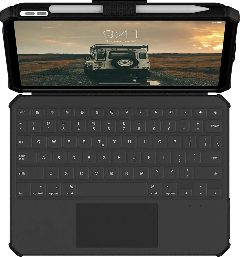 D-Ware UAG Tablet Tastatur Keyboard USB-C Apple iPad QWERTZ Bluetooth DEFEKTWARE