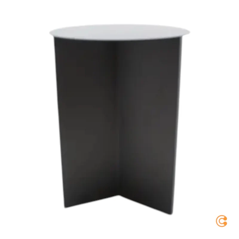B-Ware Hay Slit Table High Tisch Couchtisch Beistelltisch Sofatisch Designtisch Schwarz