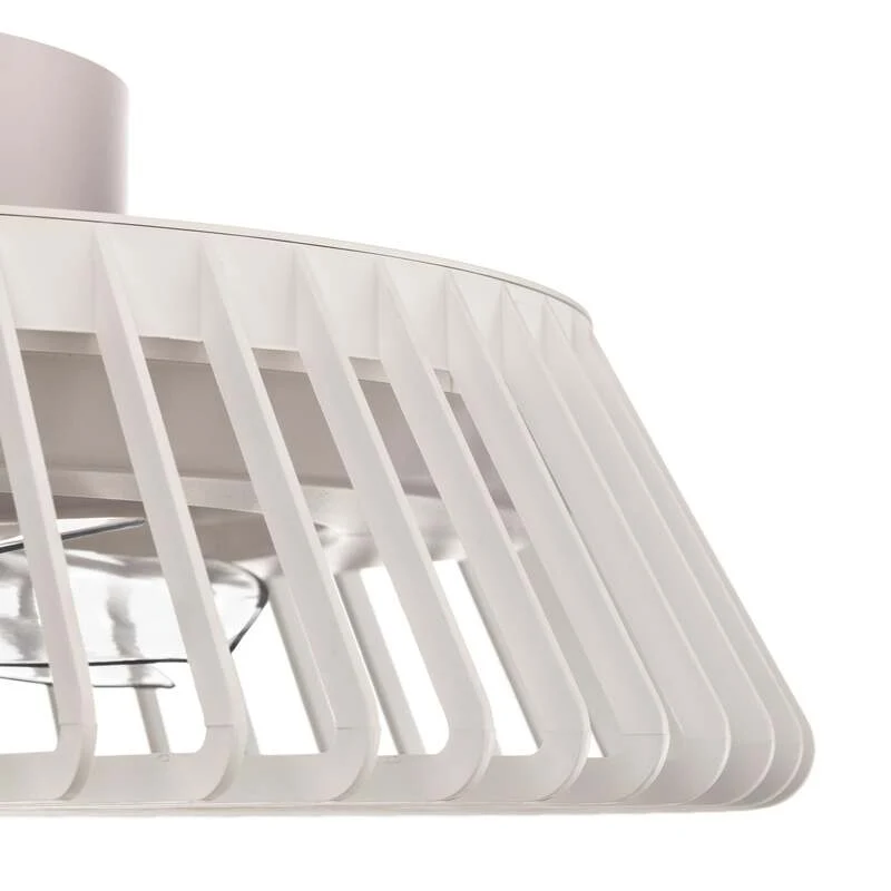 D-Ware Mantra Iluminación Deckenventilator Himalaya LED mit Lampe App weiß DEFEKTWARE