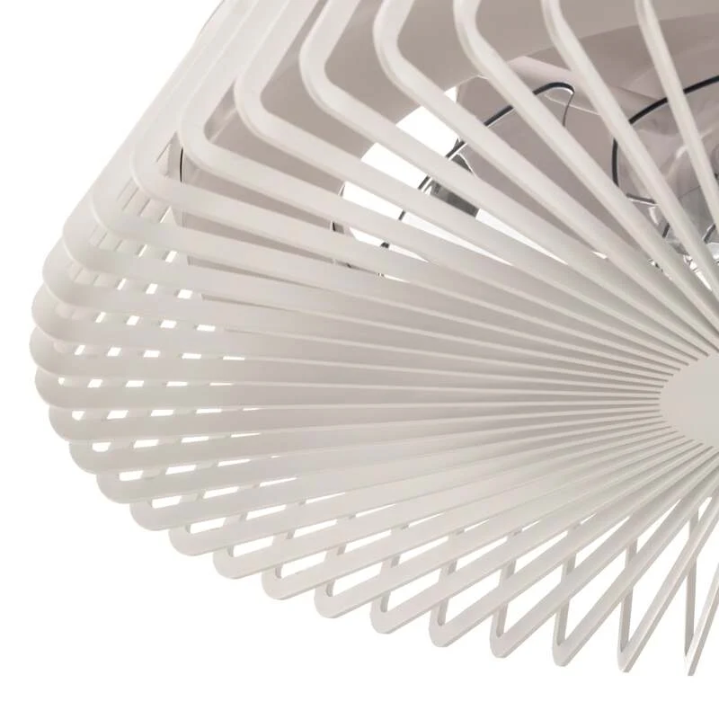 D-Ware Mantra Iluminación Deckenventilator Himalaya LED mit Lampe App weiß DEFEKTWARE