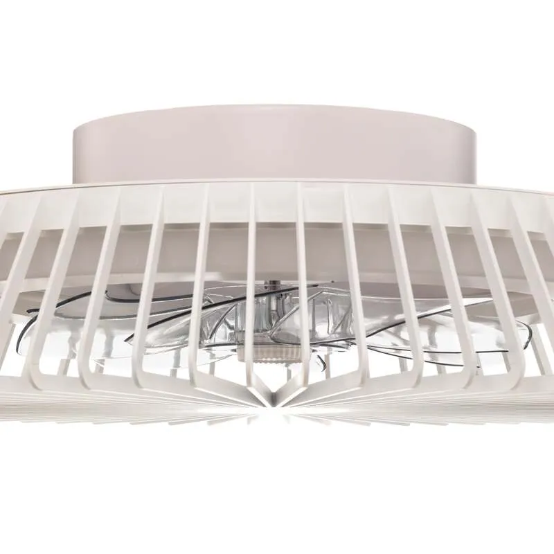 D-Ware Mantra Iluminación Deckenventilator Himalaya LED mit Lampe App weiß DEFEKTWARE