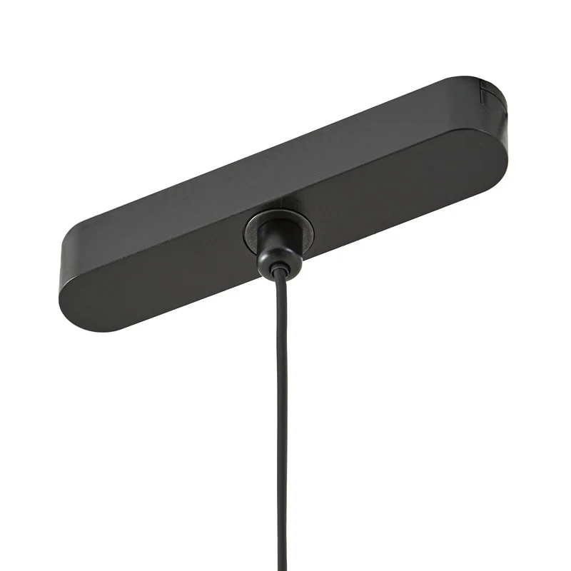 B-Ware Lindby Pendelleuchte Hängelampe LED Lumaro schwarz Schienensystem dimmbar