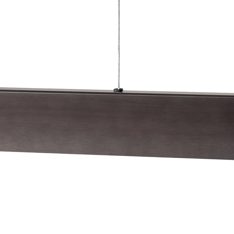 B-Ware Argon LED-Pendelleuchte Hängeleuchte Leuchte anthrazit Stahl Länge 100 cm739
