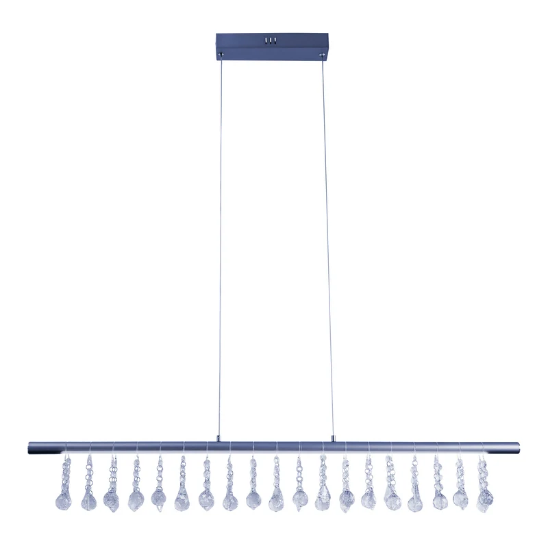 B-Ware Näve Pendelleuchte Hängelampe Nobilis LED Leuchte dimmbar dunkelgrau 100 cm 24 W