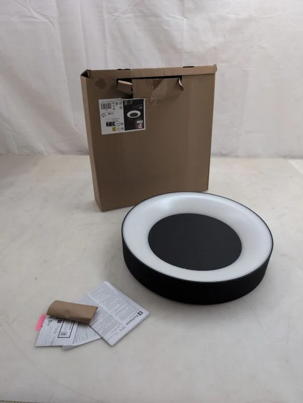 B-Ware Paulmann Deckenleuchte Casca LED Lampe dimmbar schwarz 40cm IP44