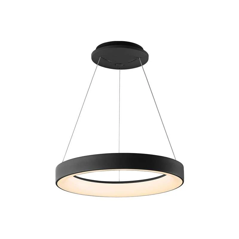 B-Ware Mantra Iluminación Hängelampe Hängeleuchte Niseko II LED dimmbar schwarz 38cm