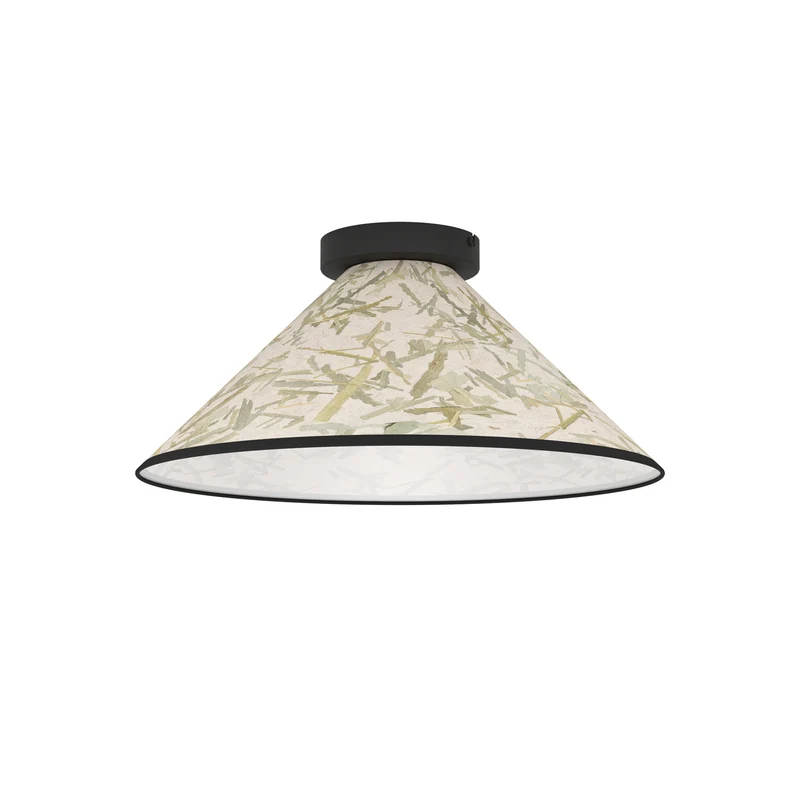 B-Ware Eglo Deckenleuchte Lampe Oxpark LED Leuchte dimmbar grün/weiß/schwarz Ø42cm