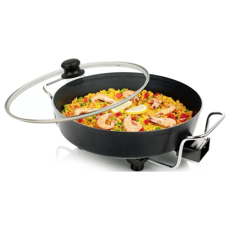 B-Ware Princess Partypfanne Multi Wonder Chef Pro Küchenpfanne 35cm schwarz 1800W