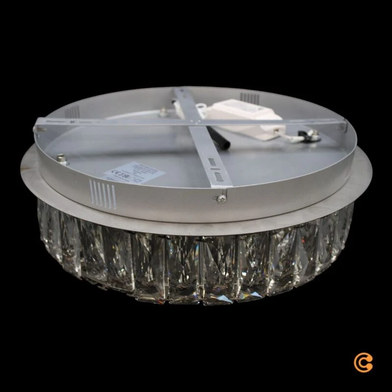 B-Ware JUST LIGHT Deckenleuchte Kulunka LED Lampe dimmbar warmweiß chrom Ø40cm