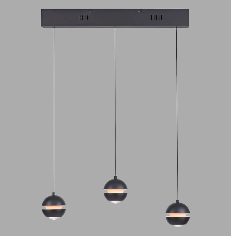 B-Ware SCHÖNER WOHNEN Pendelleuchte Hängelampe LED LINI verstellbar dimmbar 3-flammig