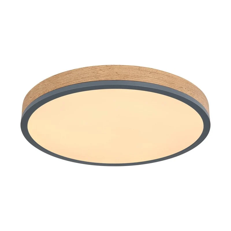Deckenlampe LED Leuchte Lampe Doro Holz MDF CCT Fernbedienung SIEHE TEXT/FOTO