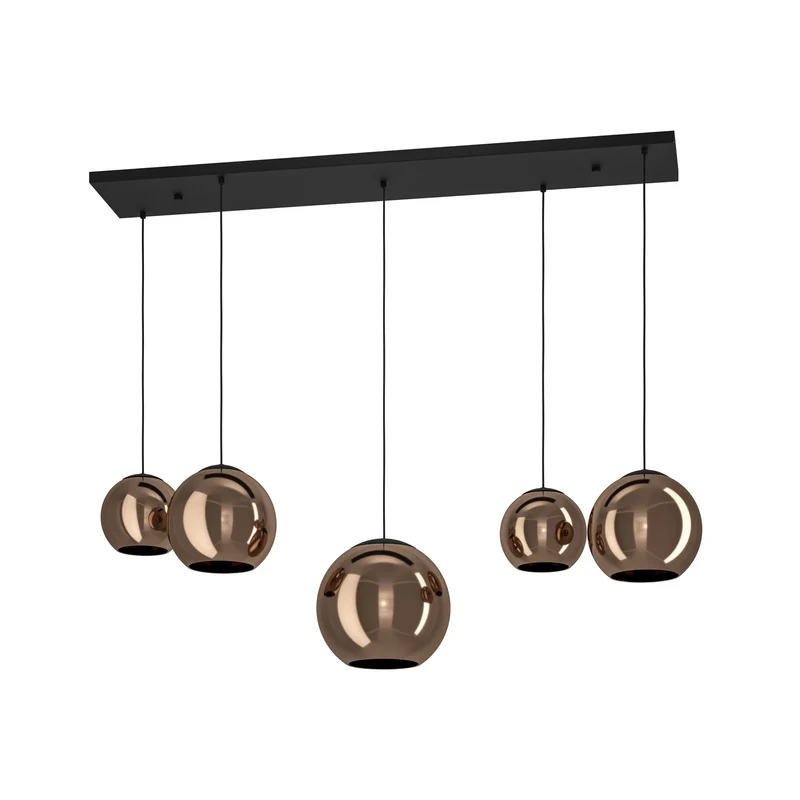 B-Ware Eglo Stars Of Light Hängeleuchte Pendelleuchte Cordoba Glas Kupfer E27 LED La622