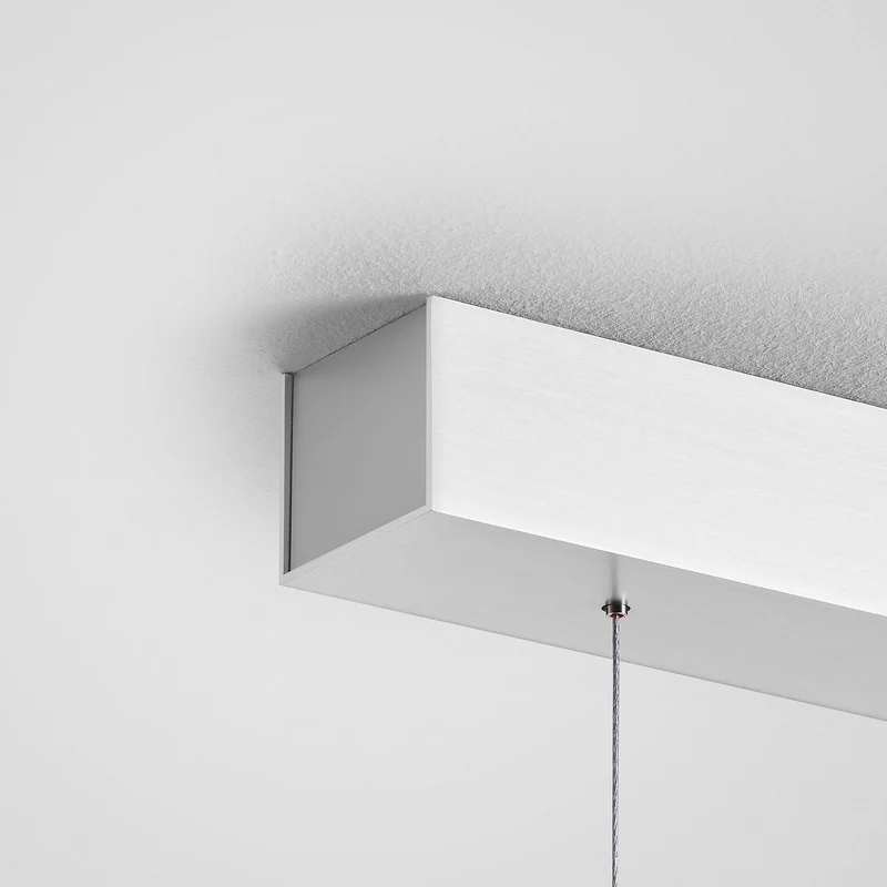 B-Ware Quitani Hängeleuchte Pendelleuchte LED Eiche Nickel verstellbar Keijo 103 cm168