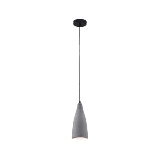 B-Ware Lindby Beton-Pendelleuchte Sanne im Industriestil Deckenlampe Hängeleuchte 41