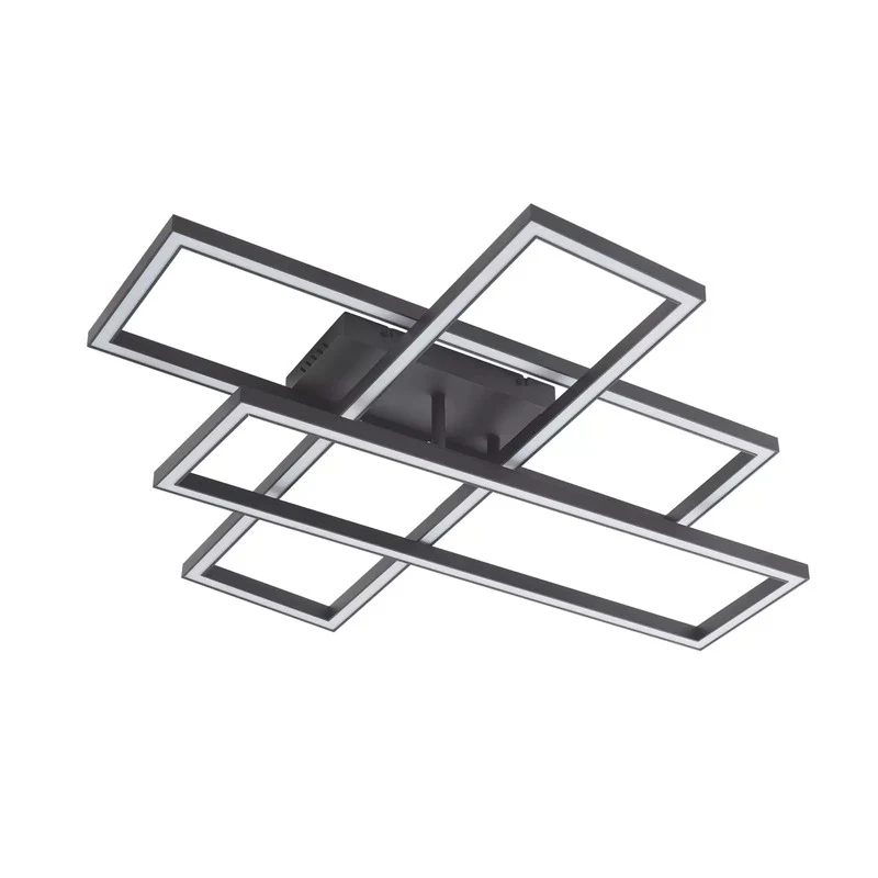 B-Ware Lucande LED-Deckenlampe Tjado Deckenleuchte Deckenlicht Wohnzimmerlampe Lampe