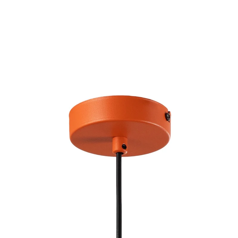 B-Ware Luminex Hängeleuchte Pendelleuchte Plato orange Stahl Lampe Leuchte E27 Ø 3866