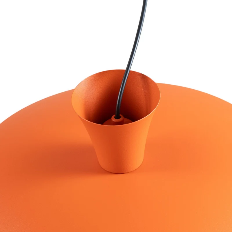 B-Ware Luminex Hängeleuchte Pendelleuchte Plato orange Stahl Lampe Leuchte E27 Ø 3866