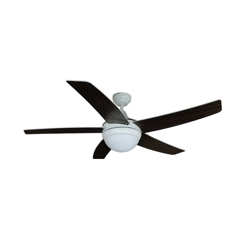 B-Ware Lindby Deckenventilator Ventilator Licht Auraya leise weiß 130 cm Lampe Leuchte